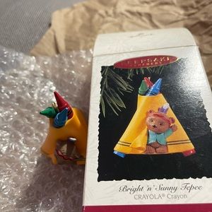 KEEPSAKE Ornament Bright n Sunny Tepee
